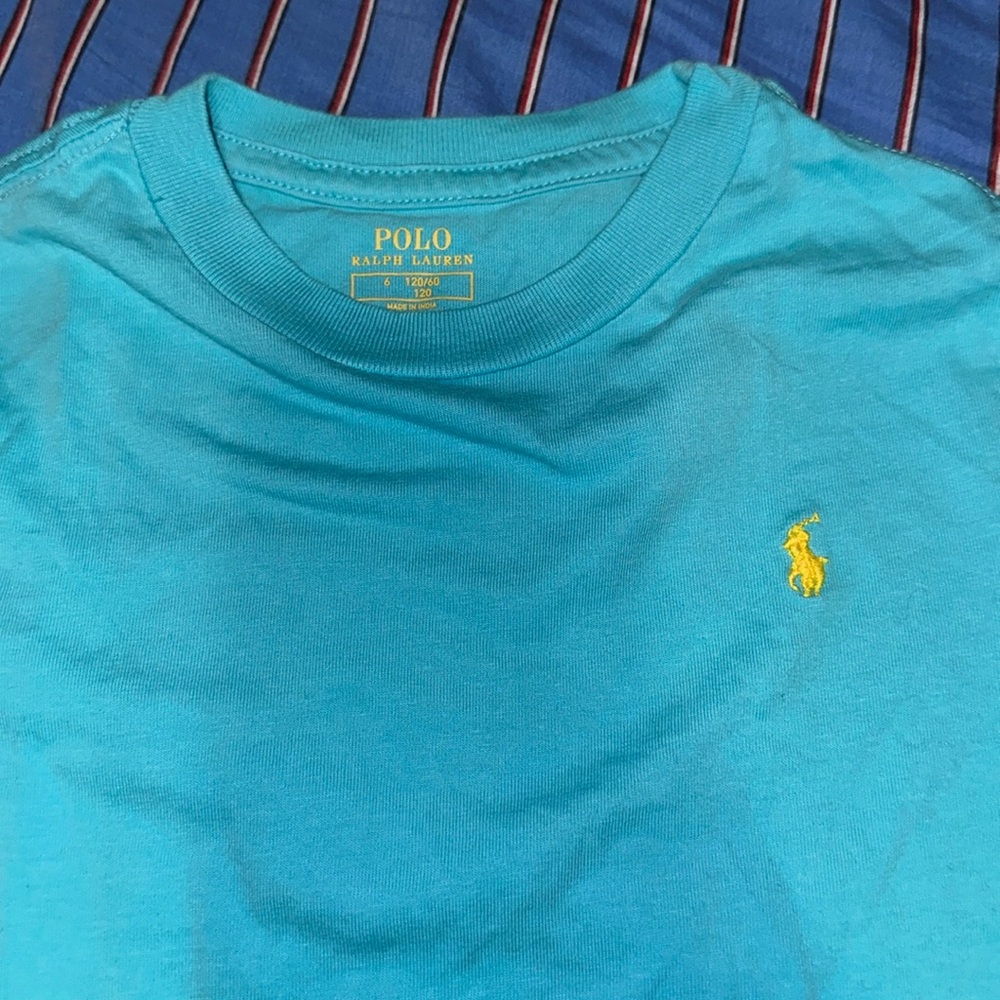 Boys size 6 polo T-shirt,worn once